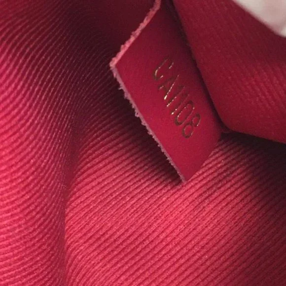 Louis Vuitton Saintonge Clutch #47424 Long Strap Zip Camera Calfskin - Picture 6 of 12